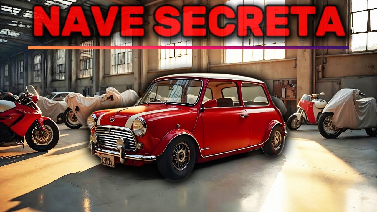 Increíble Barn Find: Colección Secreta de Coches y Motos Clásicas en una Nave Industrial