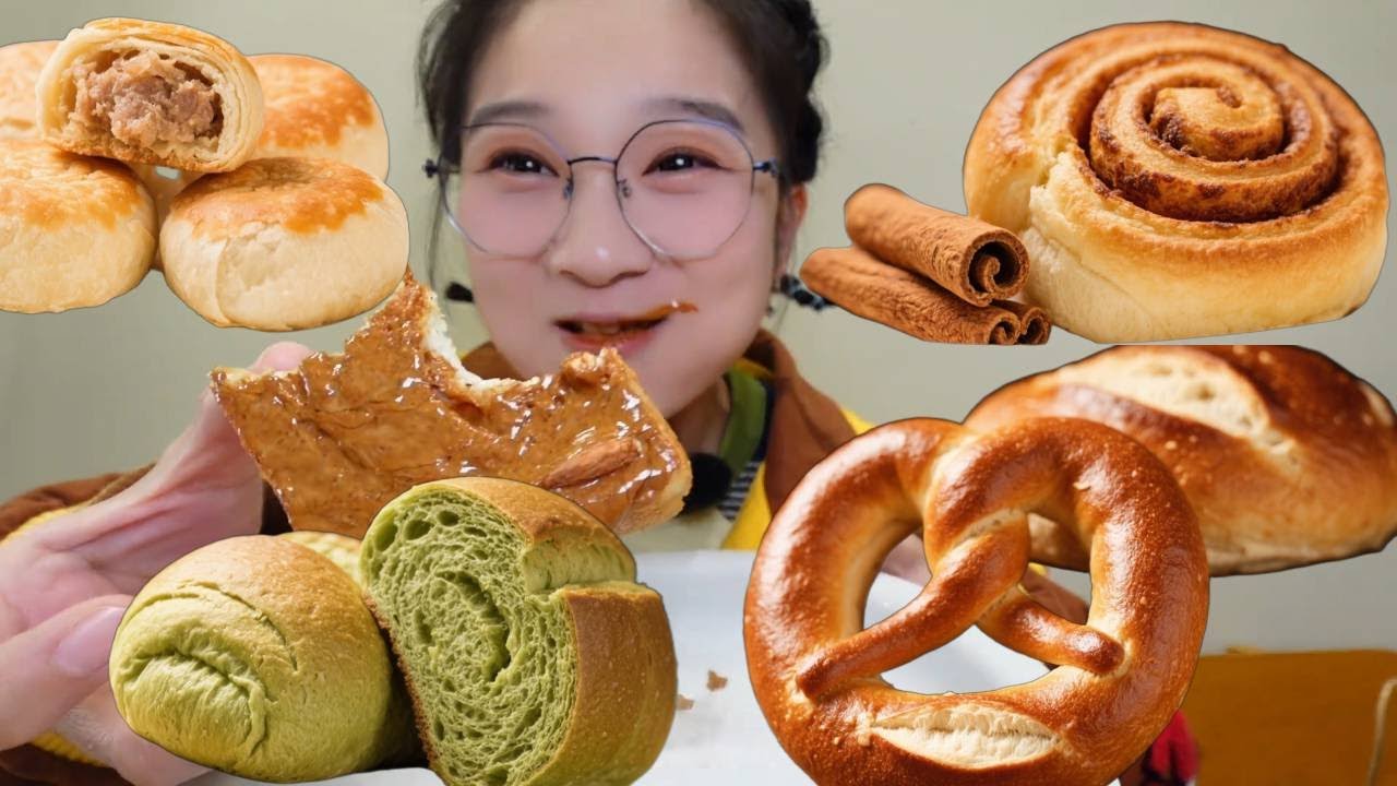 【逛吃上海】甜品面包糕团大合集！小刘狂炫各种面包，糯叽叽吃到爽！【逛吃小猪猪】