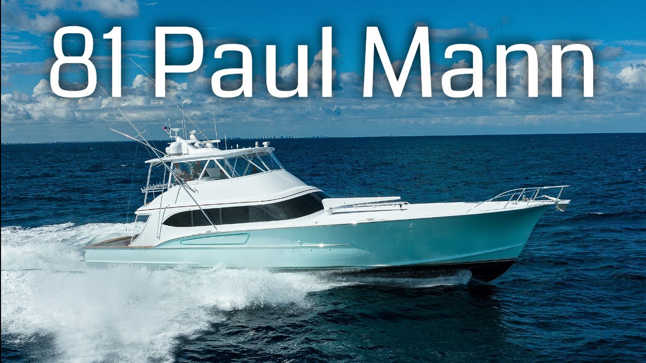 81 Paul Mann Custom Sportfish Georgia Girl video tour