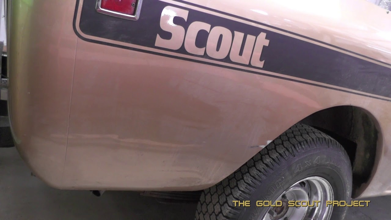 International V345 A Scout II Start Up