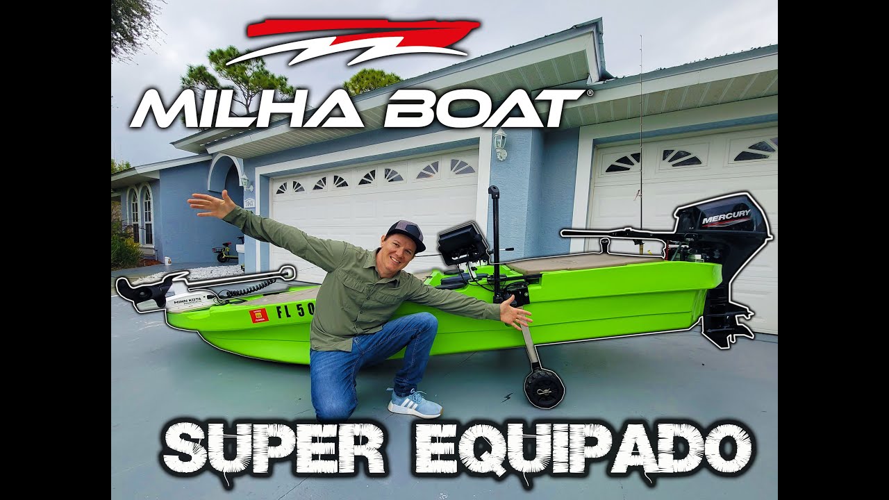 Equipei meu Milha Boat ao maximo!