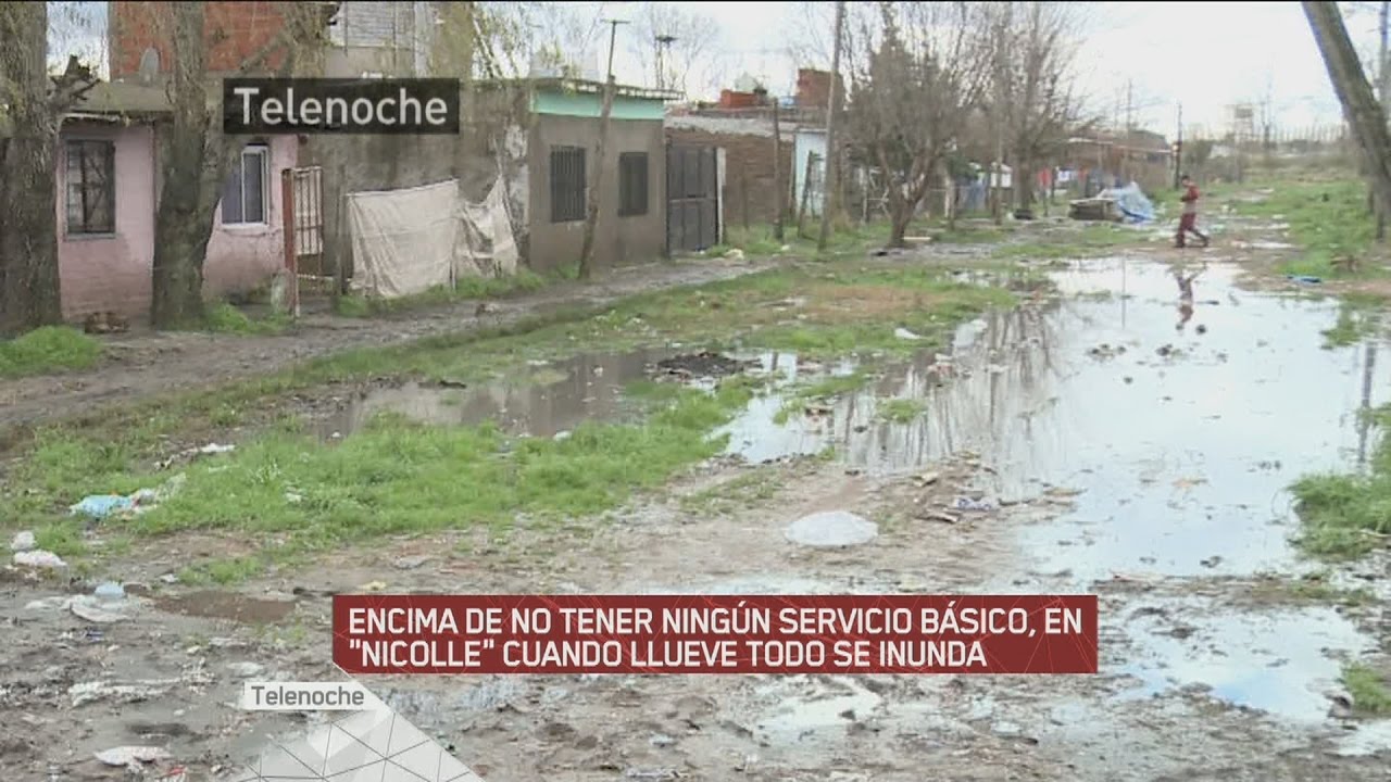 Te mostramos Nicole, un barrio sin colectivos, agua, luz ¡ni nada!