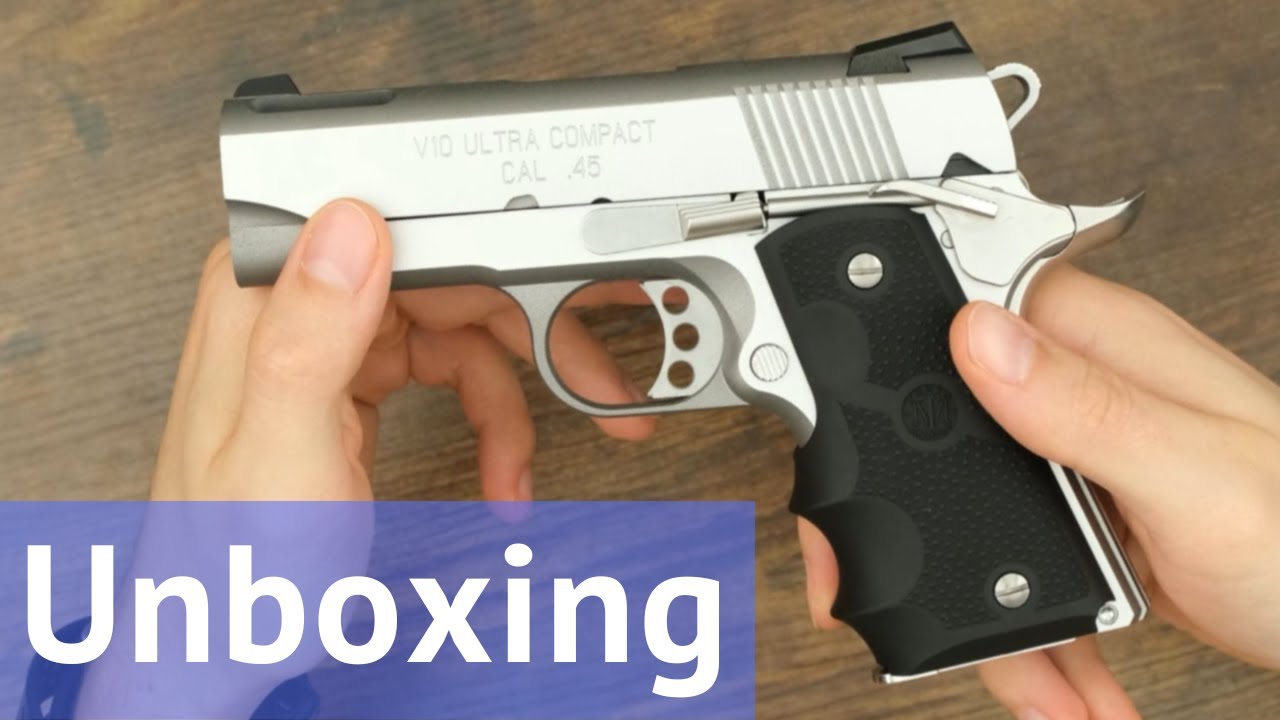 (Airsoft) Unboxing the V10 Ultra Compact Tokyo Marui