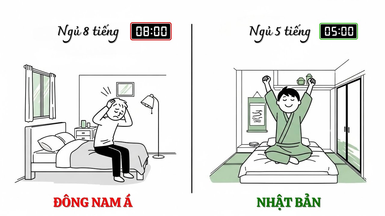 Ngủ Ít Hơn, Tỉnh Táo Hơn? Đây Là Cách Người Nhật Làm (5 Thói Quen Được Khoa Học Ủng Hộ)