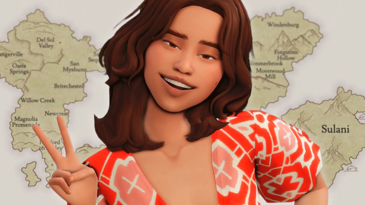 On prépare un TOUR DU MONDE / ROAD TRIP dans les SIMS4 ! 🗺️🥾
