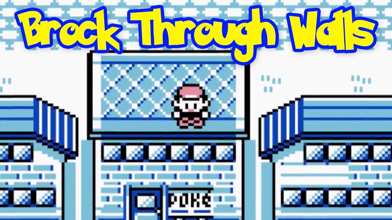 Brock Through Walls Glitch - Pokémon Red/Blue (Tutorial)