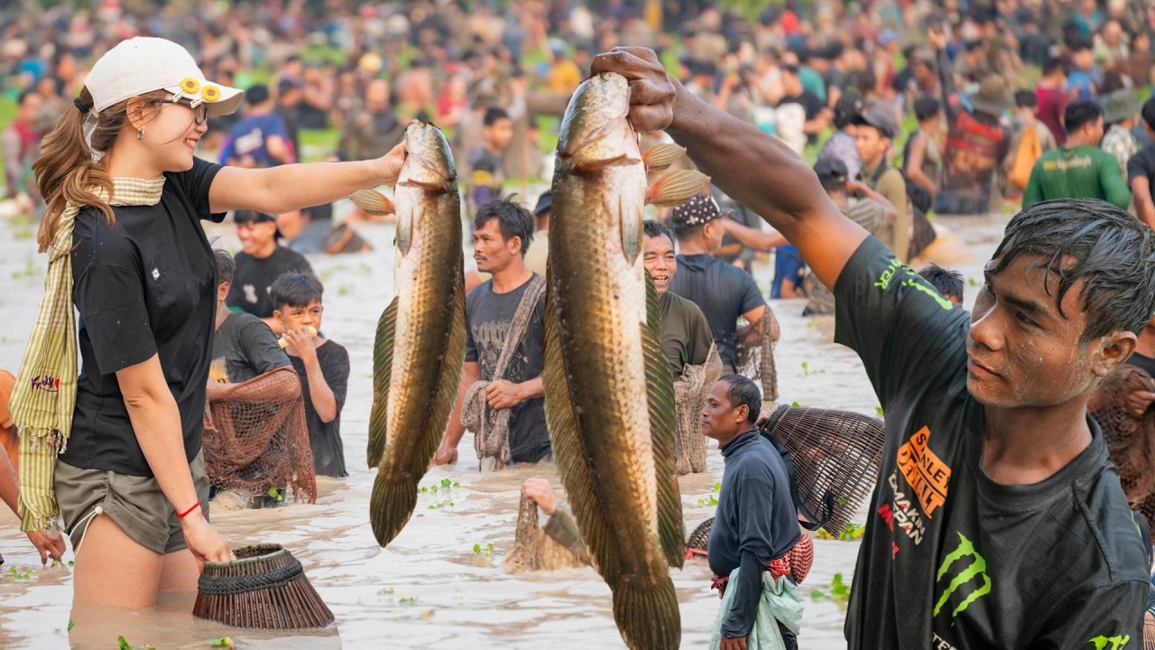 Community Fishing Ceremony for Makha Festival | Bakong, Siem Reap