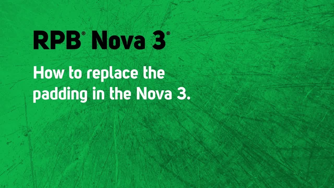 Replace the helmet padding | Nova 3 | RPB Safety