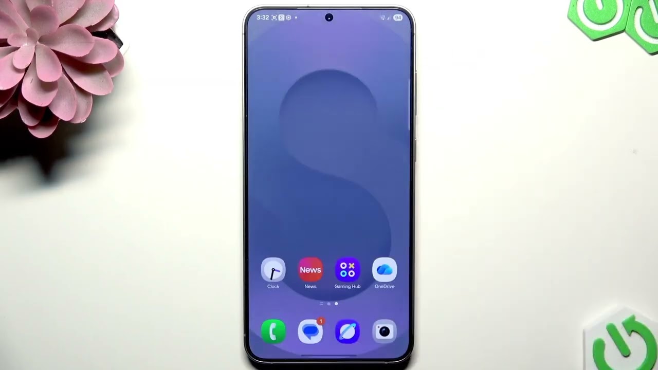 SAMSUNG Galaxy S25+ – كيفية تفعيل النقر المزدوج لإيقاظ وإطفاء الشاشة