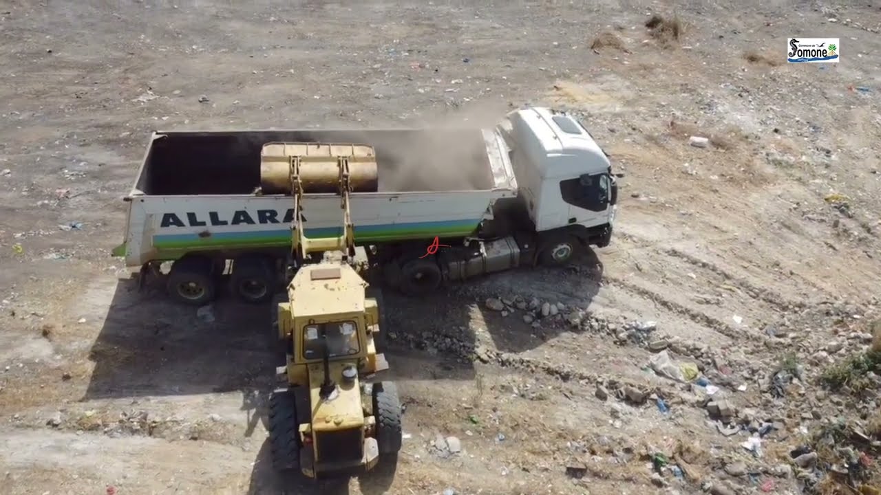 Eradication du dépôt d'ordure sauvage de la somone
