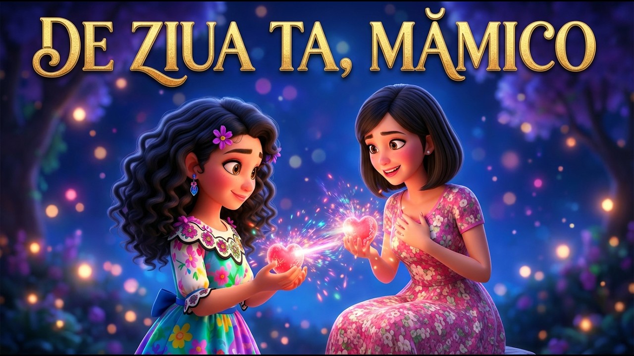 De ziua ta, mamico - Animatie 3D Pixar - Cantec 8 Martie #AnimatieCopii #ziuamamei
