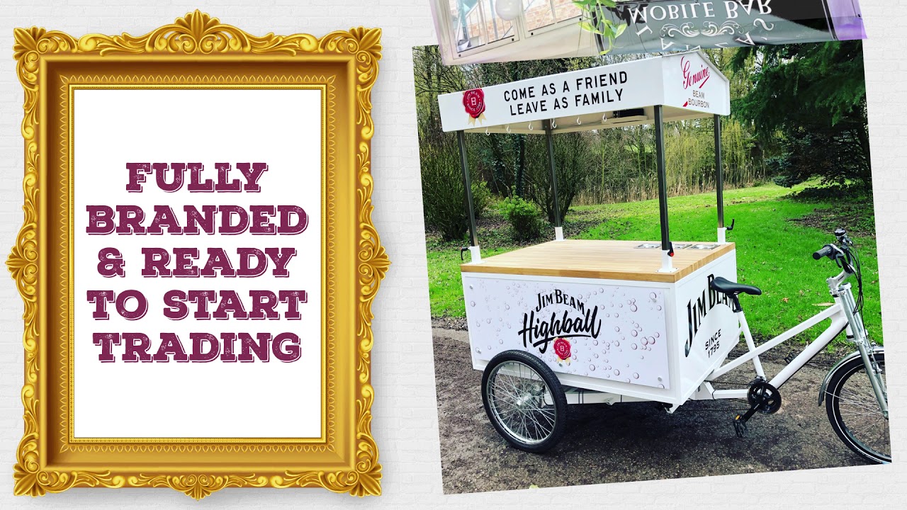 ICE CREAM BIKE, COFFEE BIKE, COFFEE TRICYCLE, BESPOKE TRICYCLE