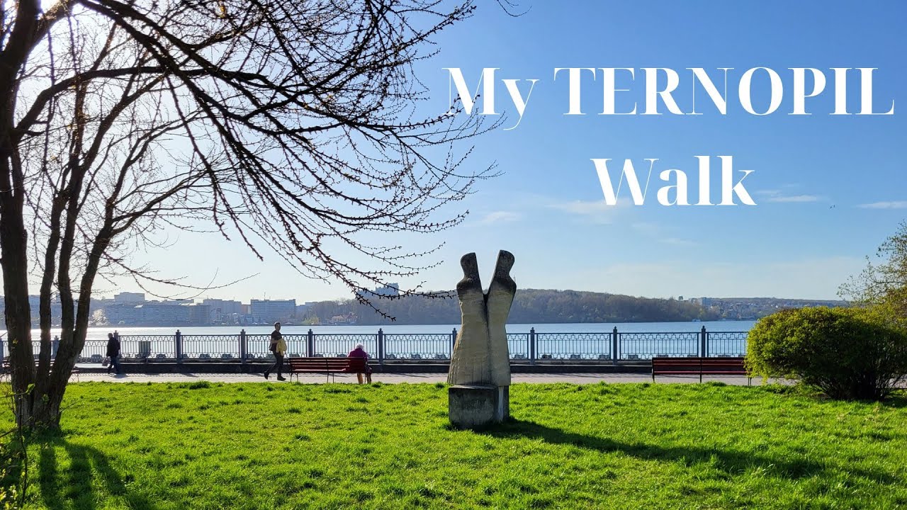 My Ternopil Walk | Spring day before Easter | Tree blossom and birdwatching