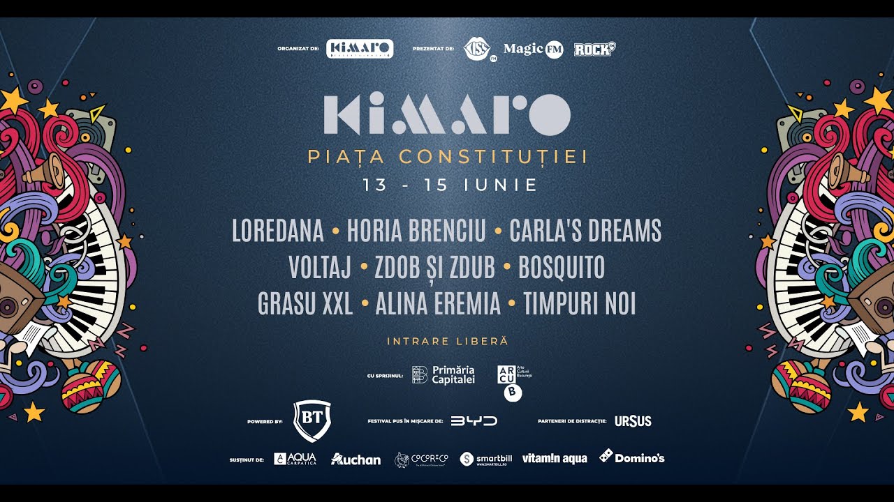 KIMARO – Ziua 3 (LIVE) | Grasu XXL, Horia Brenciu și Timpuri Noi | 3 scene. 3 radiouri.