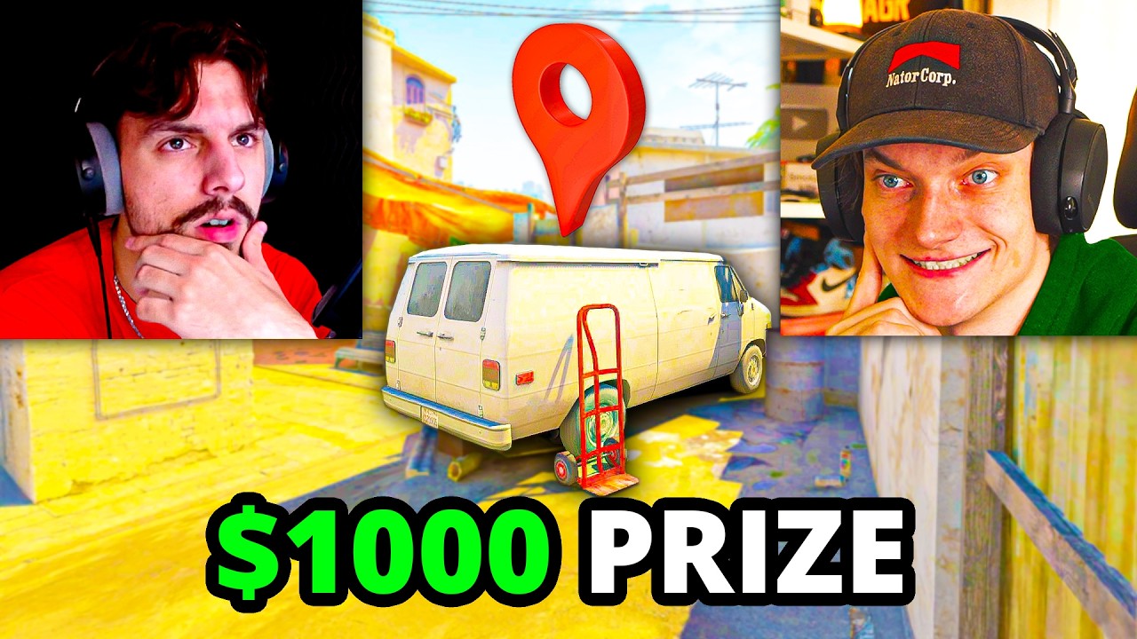 I Challenged dima_wallhacks to Guess CS2 Maps...