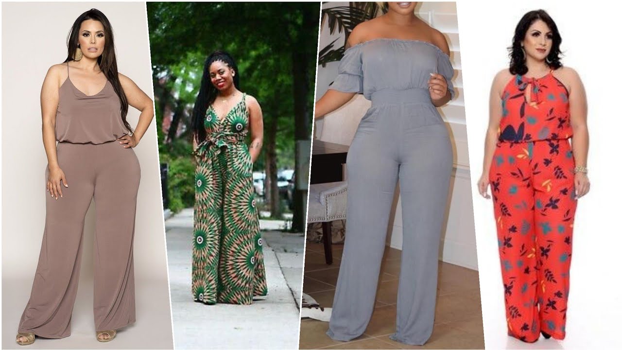Monos y Enterizos Para Gorditas/MODA PARA GORDITAS/ELEGANTE CON JUMPSUIT EN TENDENCIA 2020