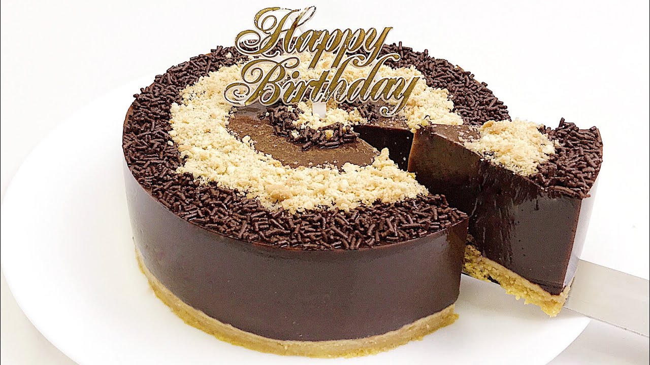 KUE ULANG TAHUN DARI PUDING (HANYA 3 BAHAN UTAMA)