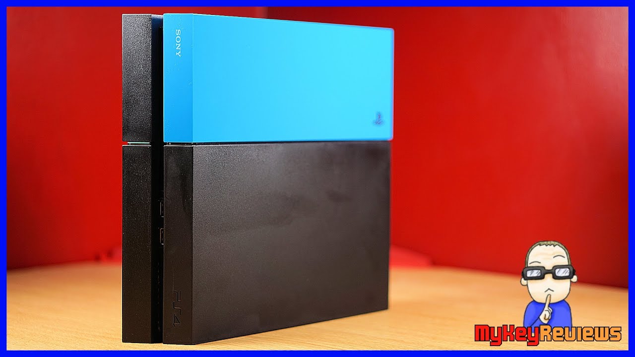 Official Sony PlayStation 4 Custom Faceplate (HDD Cover) | Unboxing, Set-Up & Review | MyKeyReviews