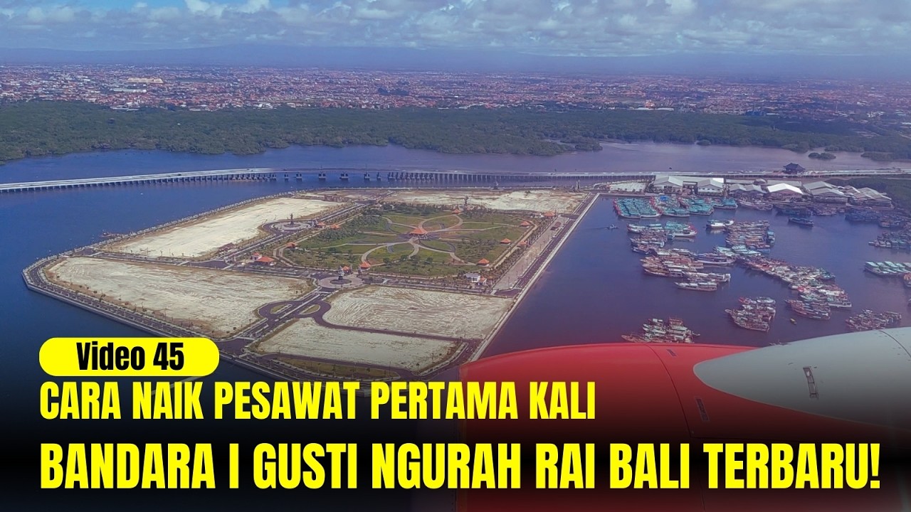 First Time Flight Guide di Bandara Ngurah Rai Bali ✈️ Dijamin Lancar!