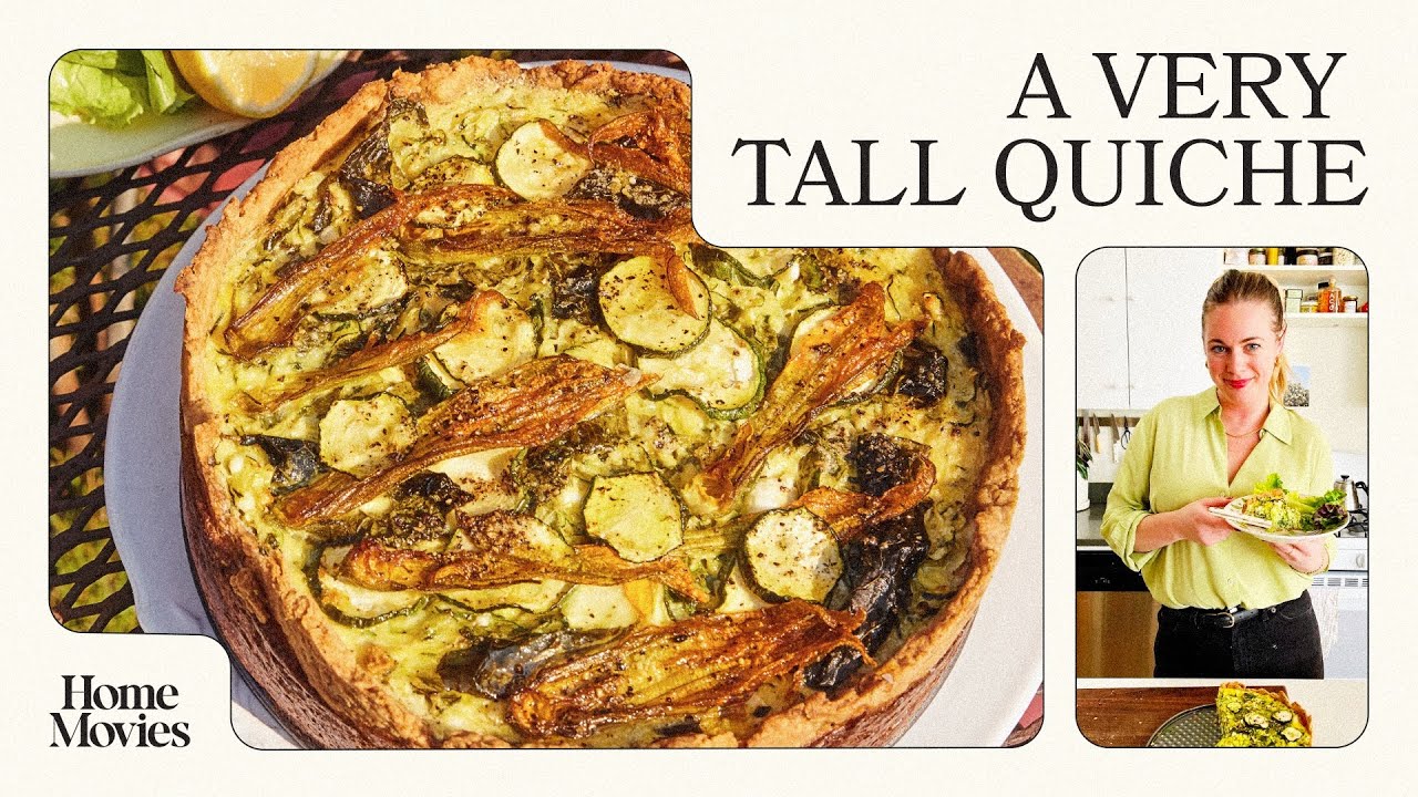 A Very Tall Quiche | Home Movies With Alison Roman
