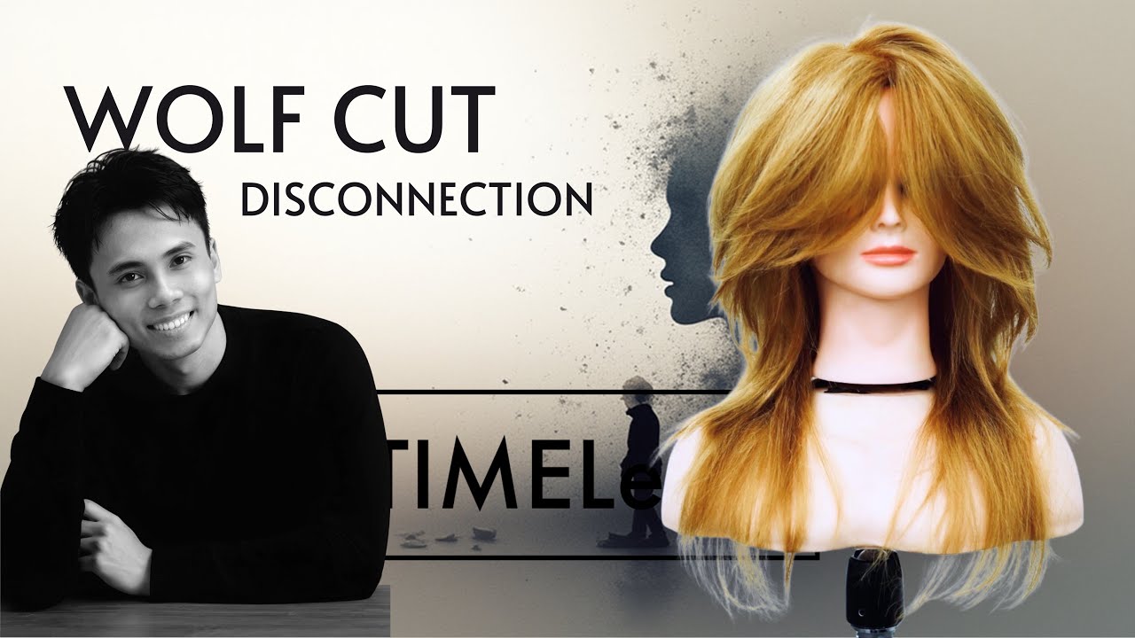 Cách cắt kiểu tóc Wolf Cut / Wofl Cut