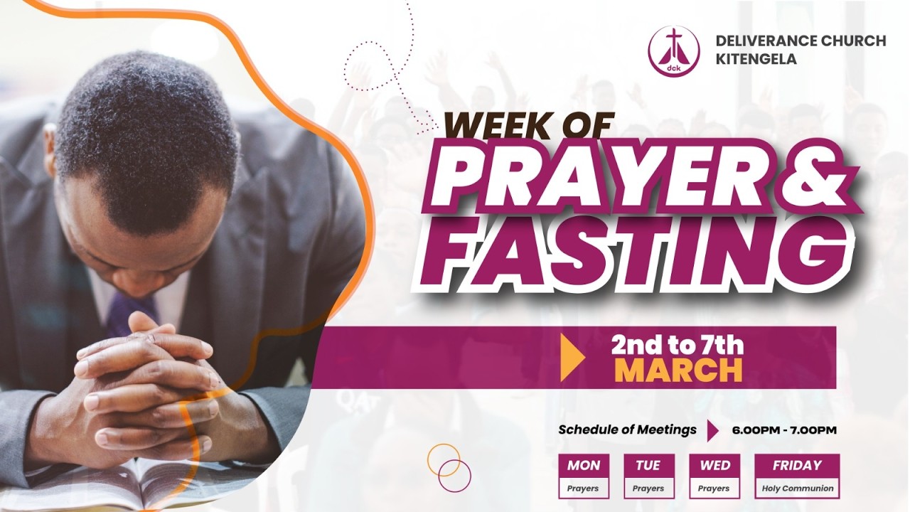 🔴 (LIVE) WEEK OF PRAYER & FASTING || DAY 1 || 2/ 3/ 2026 (MARCH EDITION)