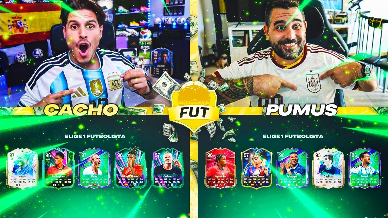 FUT DRAFT MILLONARIO PERO SOLO JUGADORES DEL MUNDIAL VS PUMUS!! | FC 26