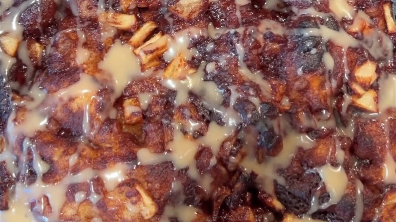 Apple Fritter Sourdough￼ Focaccia