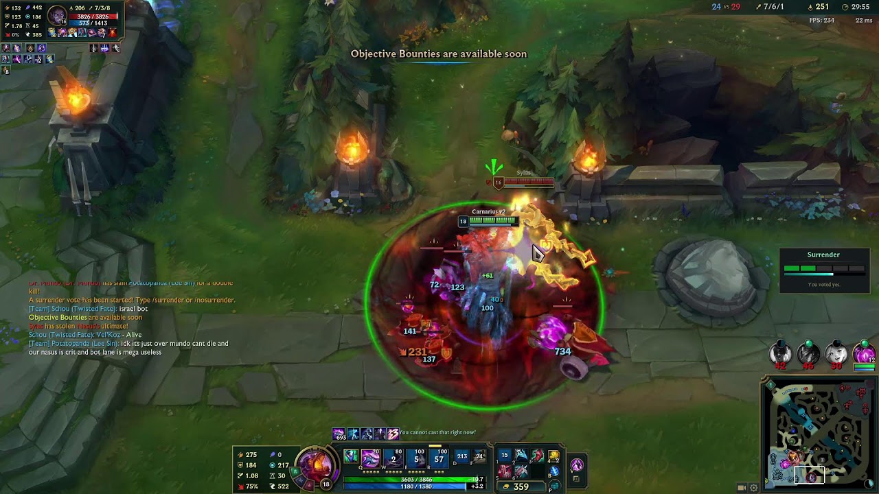 Crit Nasus 664lp start