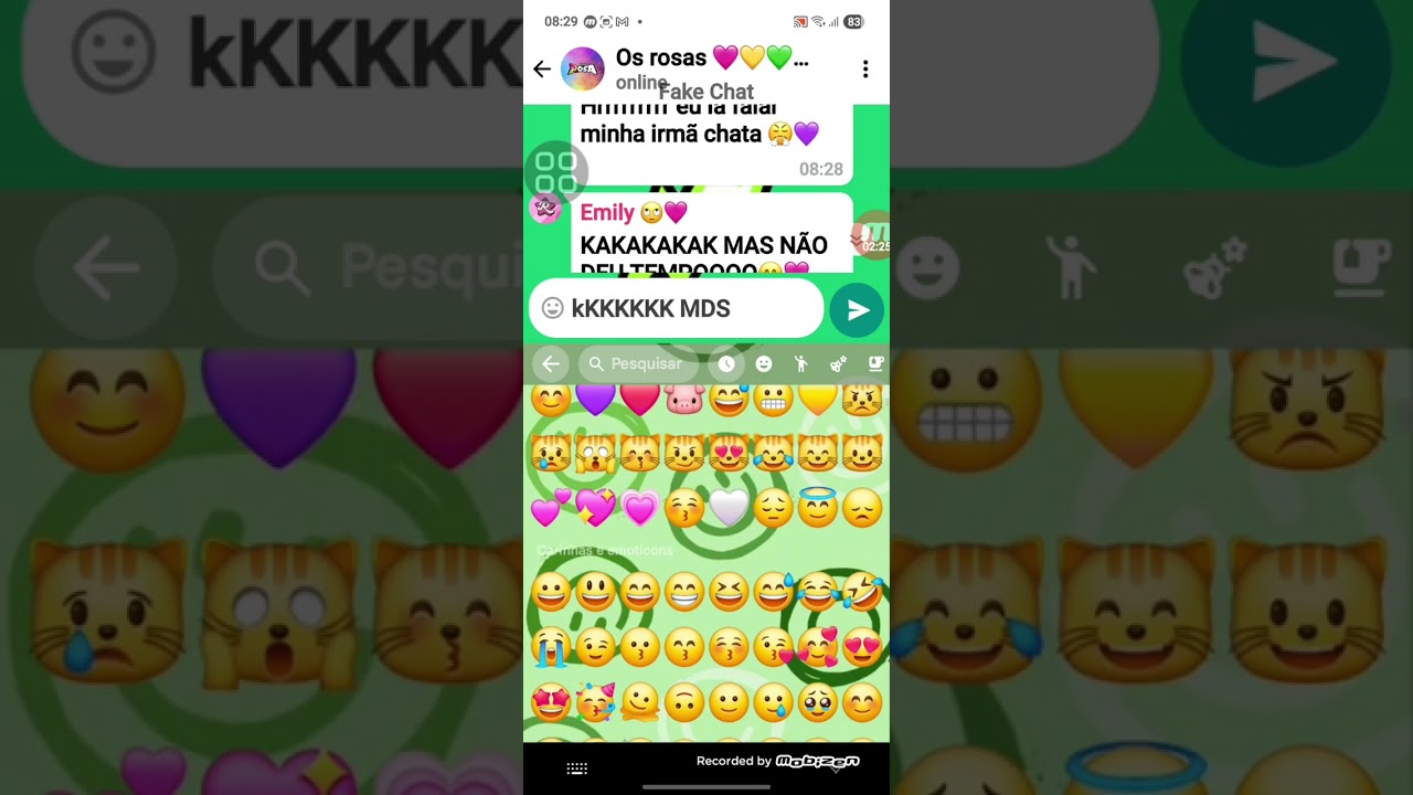 Fake chat: vida dos rosa #fakechat #asmr @portalrosas636 
