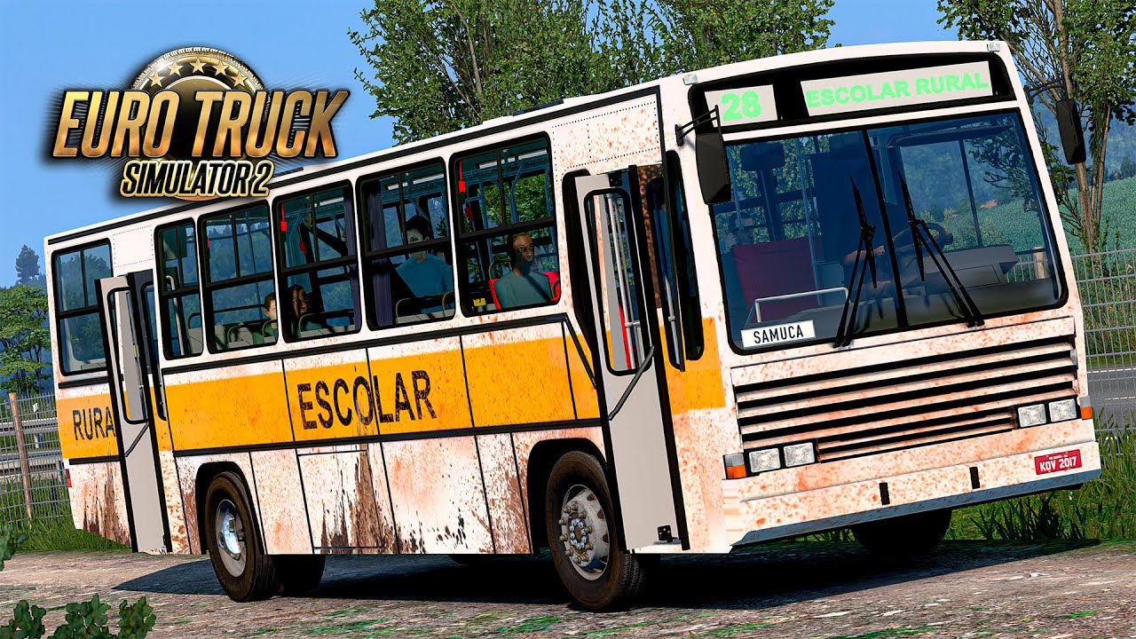 Ônibus Caio Padron Vitória MB OF-1318 - Euro Truck 2 Mods 1.51