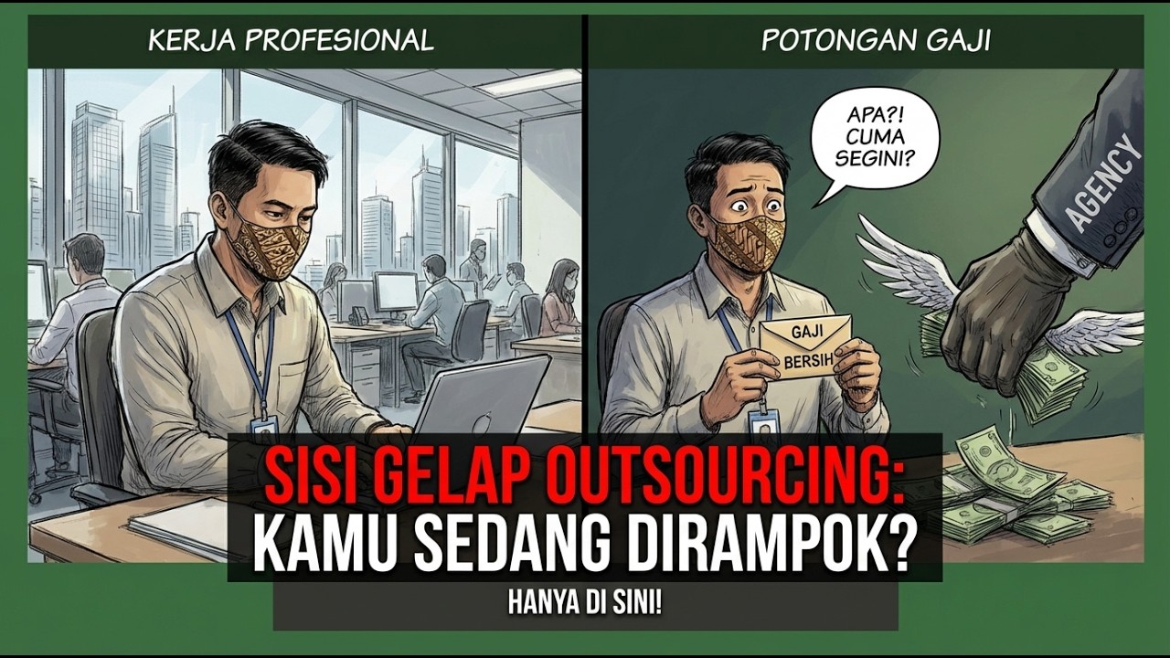 Sisi Gelap Outsourcing: Potongan Gaji dari Agensi yang Mencekik Pekerja.