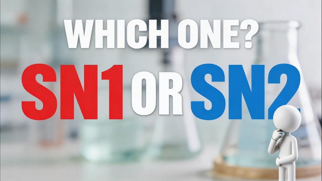 SN1 VS SN2 | HOW TO IDENTIFY WHICH REACTION OCCURS?