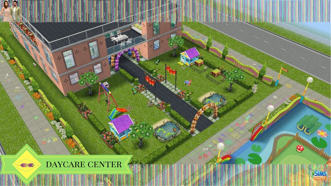 The Sims Freeplay - Daycare Center (Original Design)