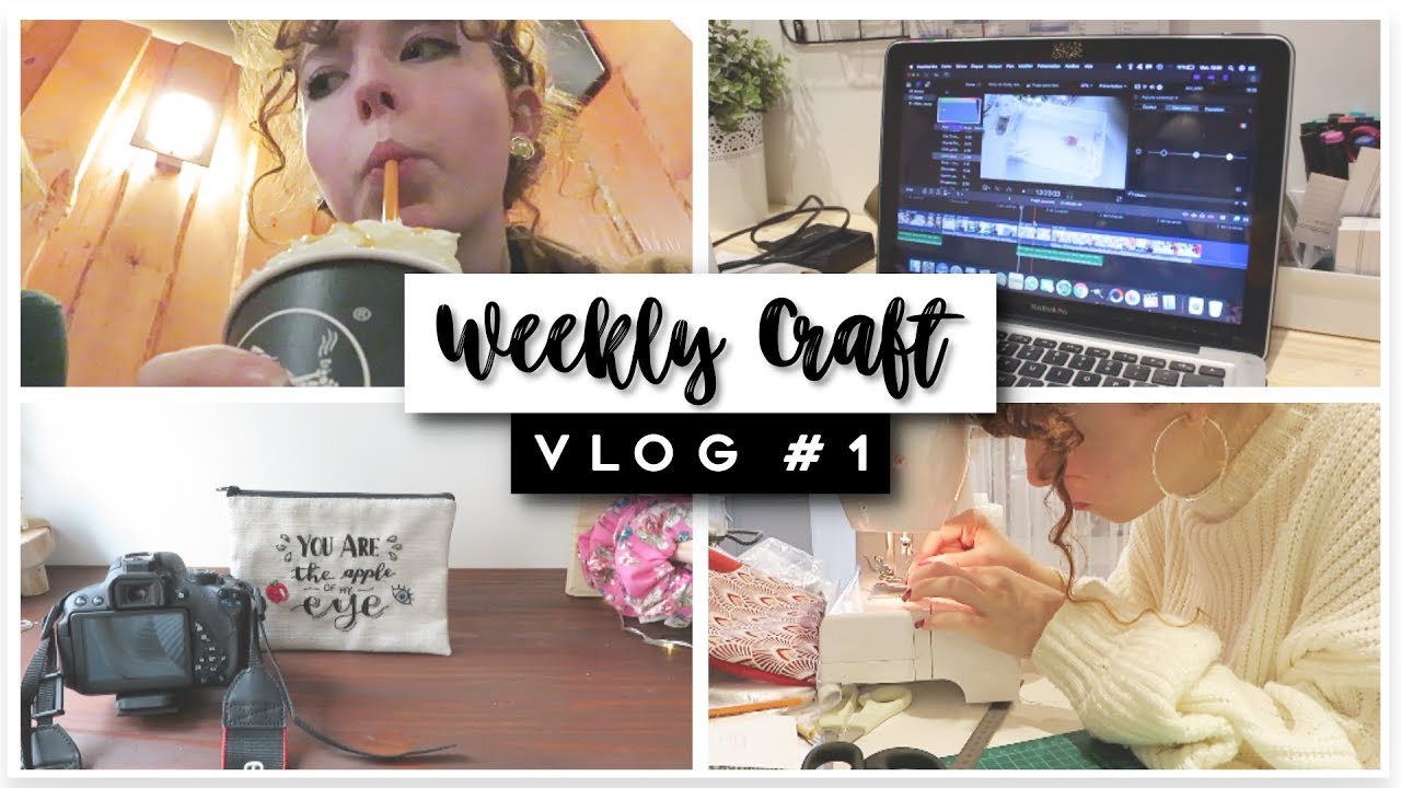 [WEEKLY CRAFT VLOG #1] Enfin bien installées !