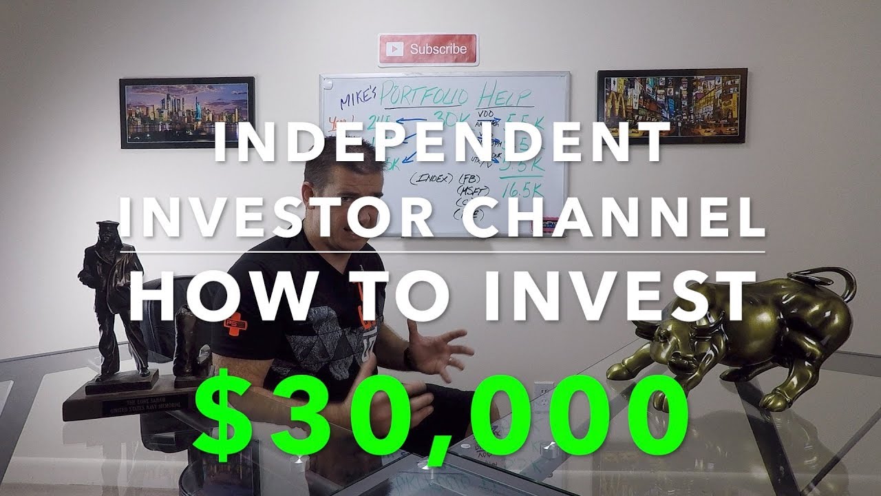 How to invest $30,000 | Portfolio building my way