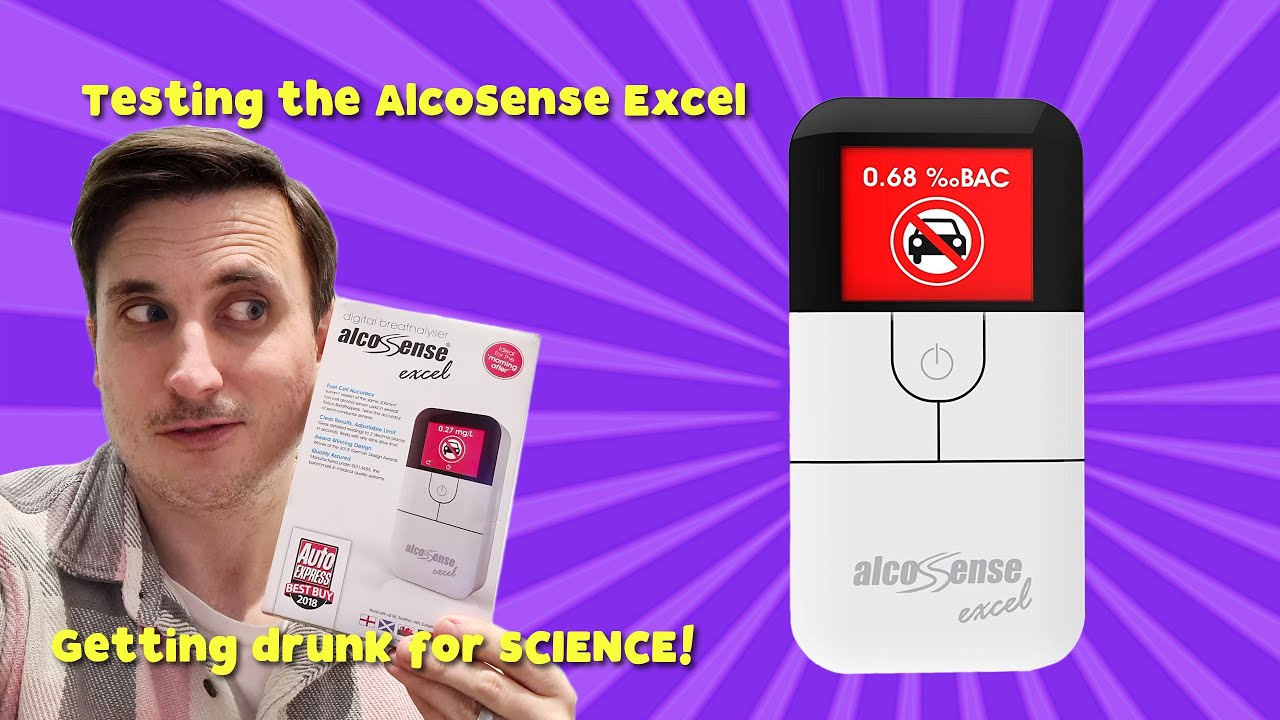 Unboxing and Testing the AlcoSense Excel Breathalyser - Getting drunk for SCIENCE!