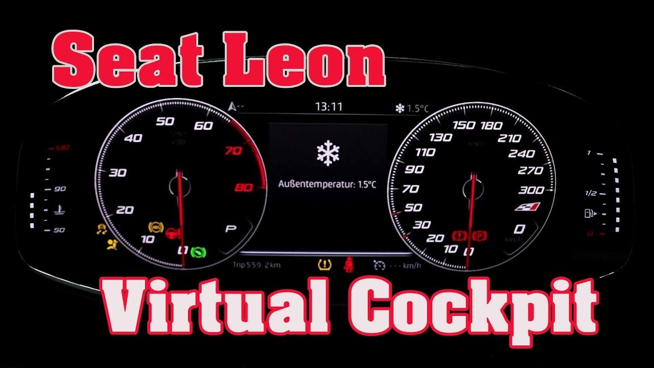 Seat Leon 5F Virtual Cockpit