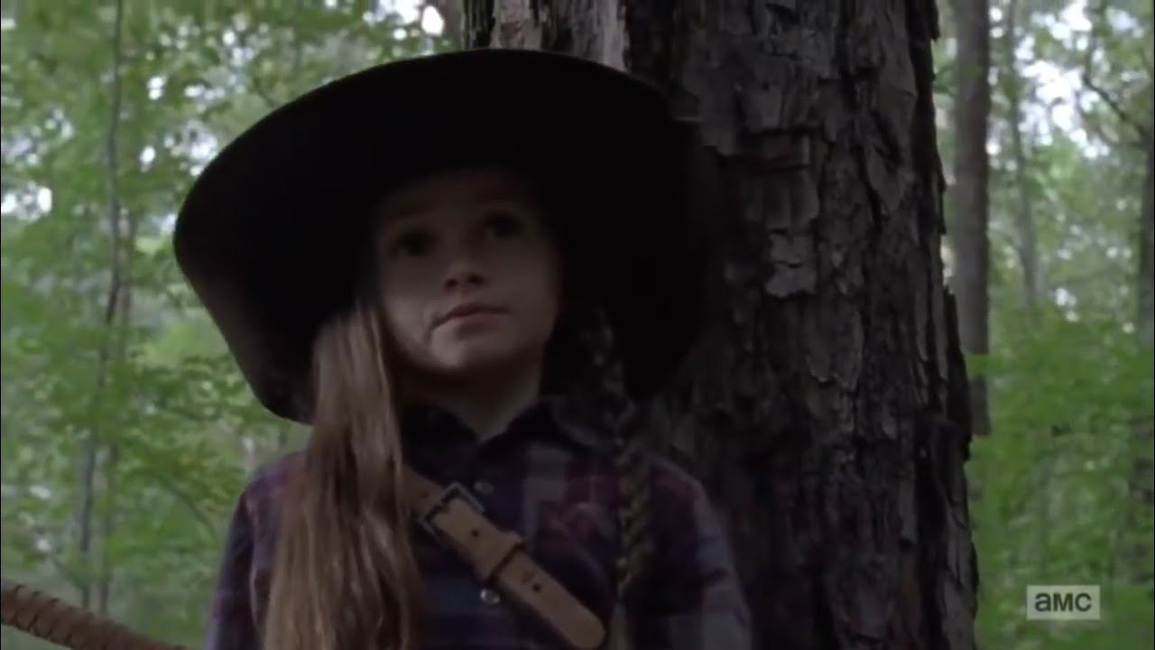 The Walking Dead 9x05 : 6 year time jump Judith Grimes scene