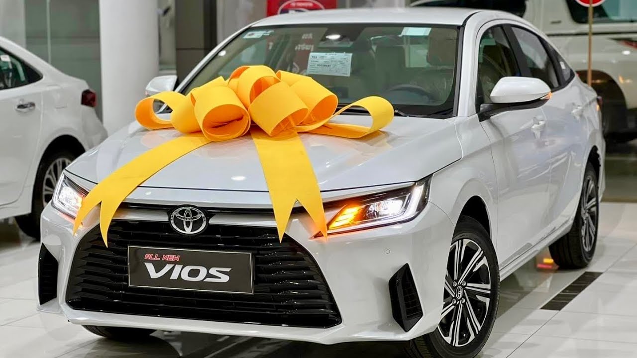 2023 Toyota VIOS 1.3L White Color - Awesome Sedan Toyota | Walkaround