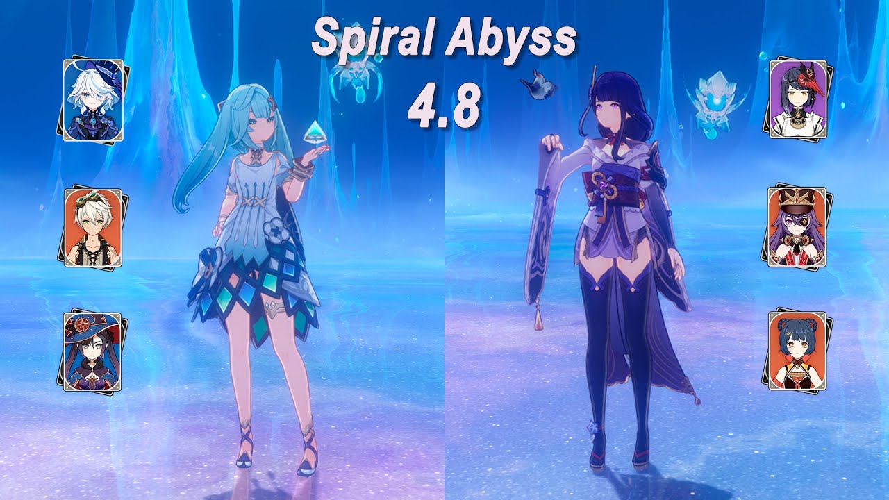Faruzan | Raiden | Spiral Abyss 4.8 Floor 12 | Genshin Impact