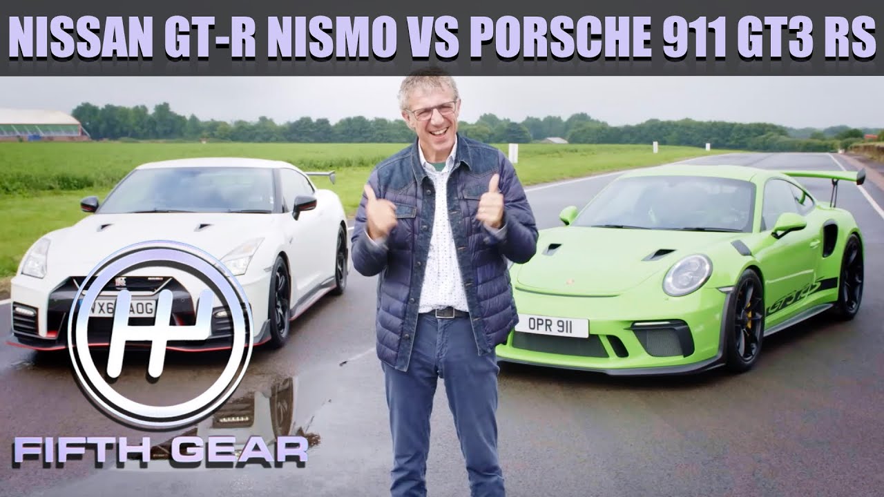 Porsche 911 GT3 RS Vs Nissan GTR Nismo - The FULL Challenge | Fifth Gear