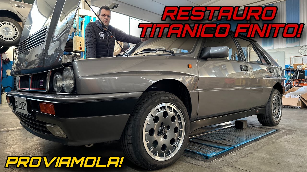 Restauro totale lancia delta integrale 16v: Raccontiamo imprevisti,costi e sfighe