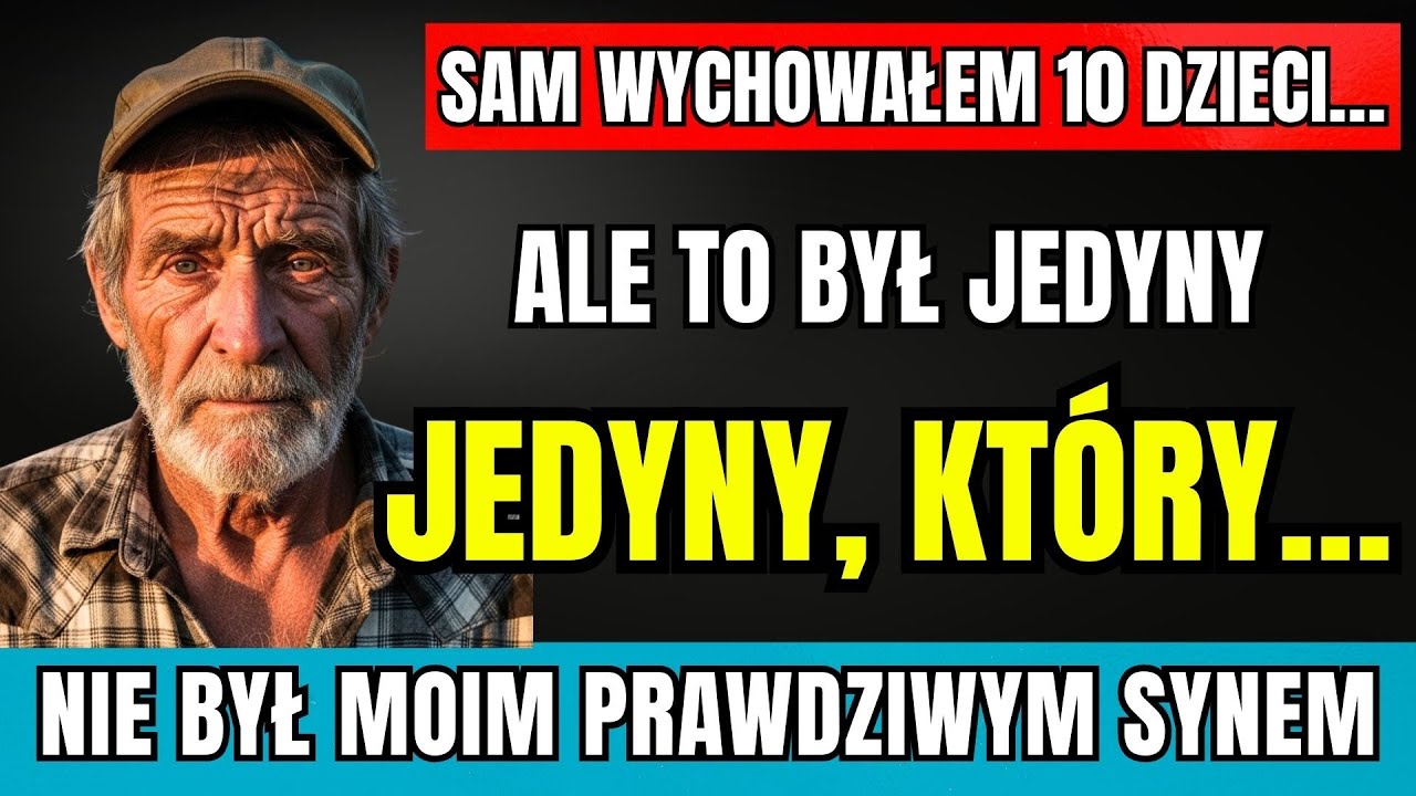 NIE BYŁ MOIM PRAWDZIWYM SYNEM, ALE BYŁ JEDYNYM, KTÓRY SIĘ MNĄ OPIEKOWAŁ