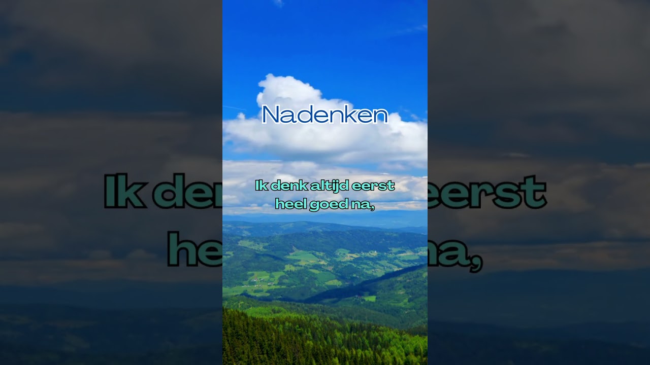 Nadenken