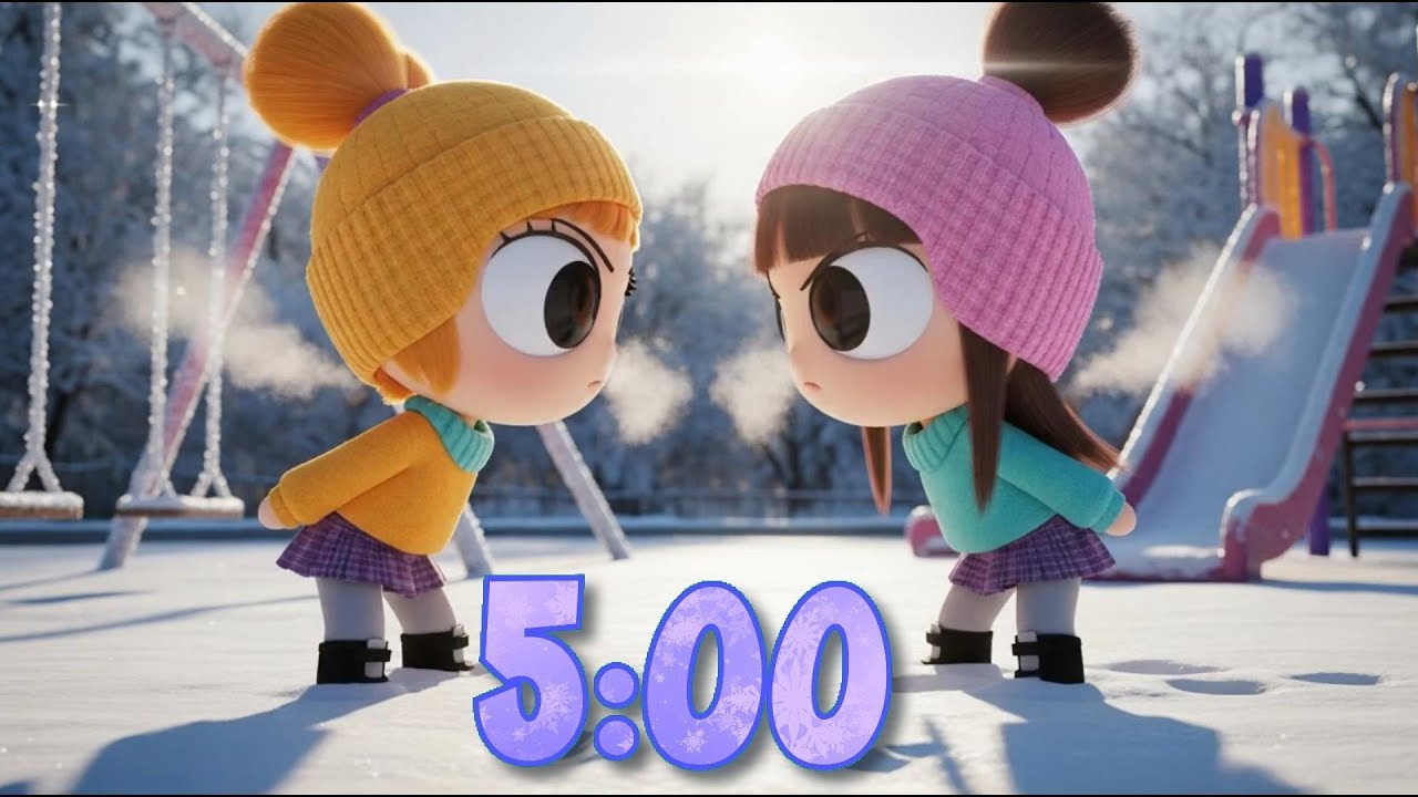5 Minute Music Timer - You’ve Never Seen Winter Sparkle Like This ❄️✨