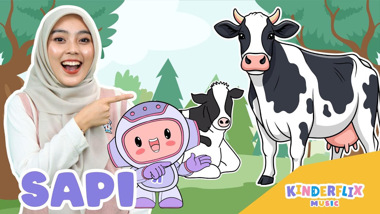 Sapi - Lagu Anak dan Balita Indonesia | Original Song - Kinderflix Music