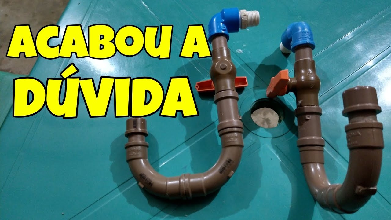 VERDADEIRA TORNEIRA DE TUBO PVC AGORA NÃO TEM MAIS DÚVIDAS.