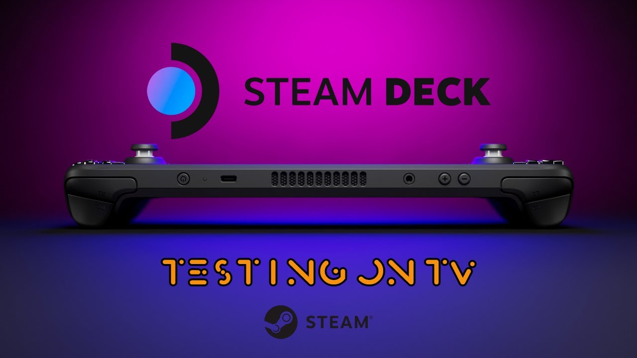 Обзор и тестирование Steam Deck на TV