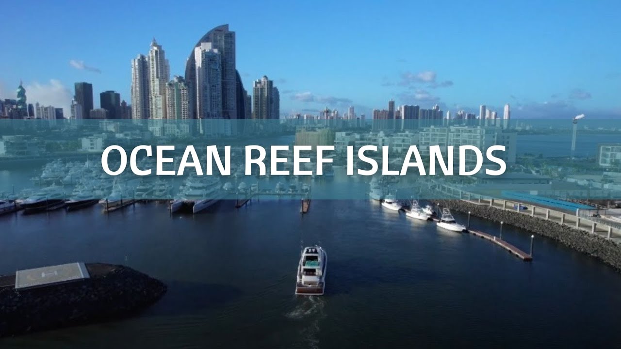 Ocean Reef Islands Panama Aerial Tour